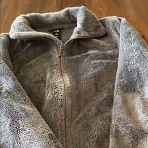 Northface Cozy Gray Fleece Jacket